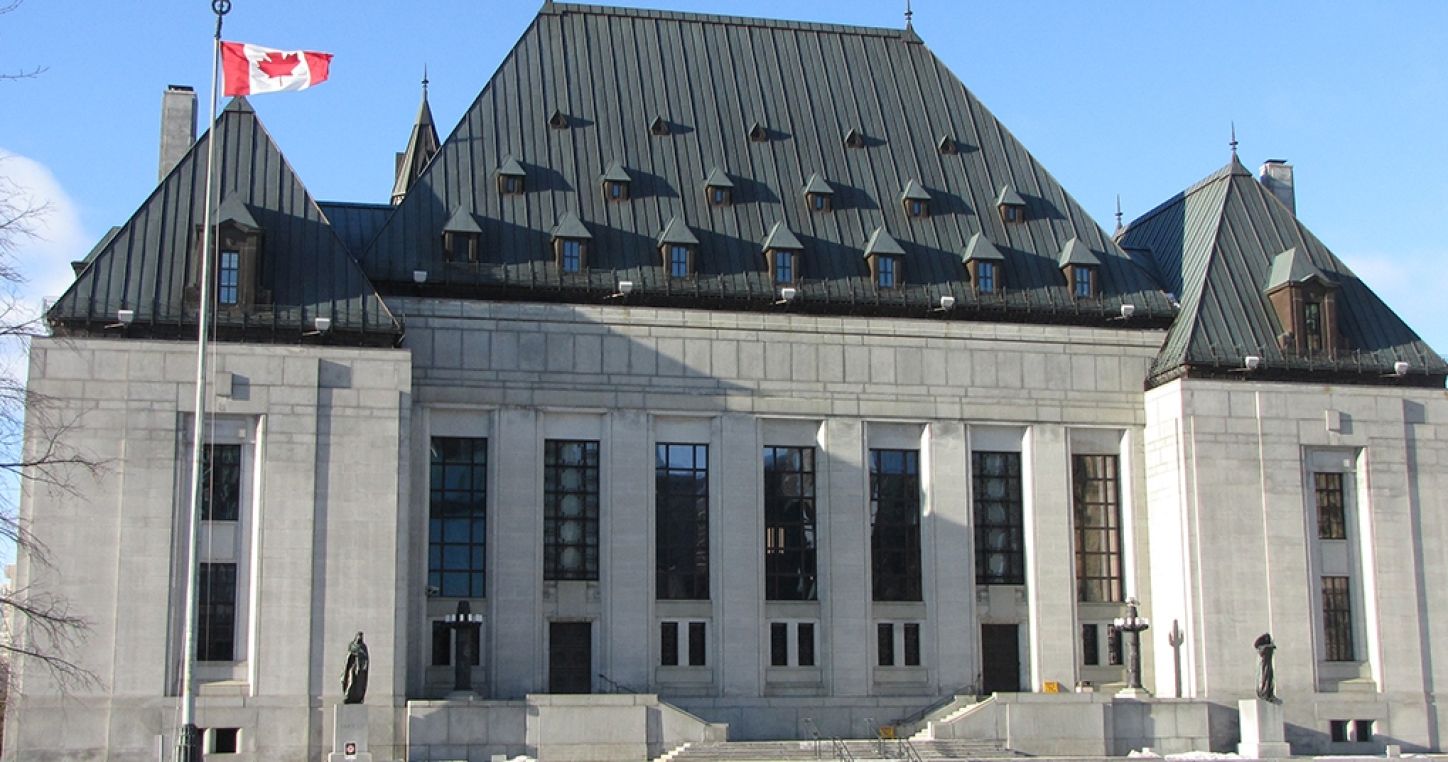 Supreme Court of Canada, Ottawa. Image via Wikimedia Commons.