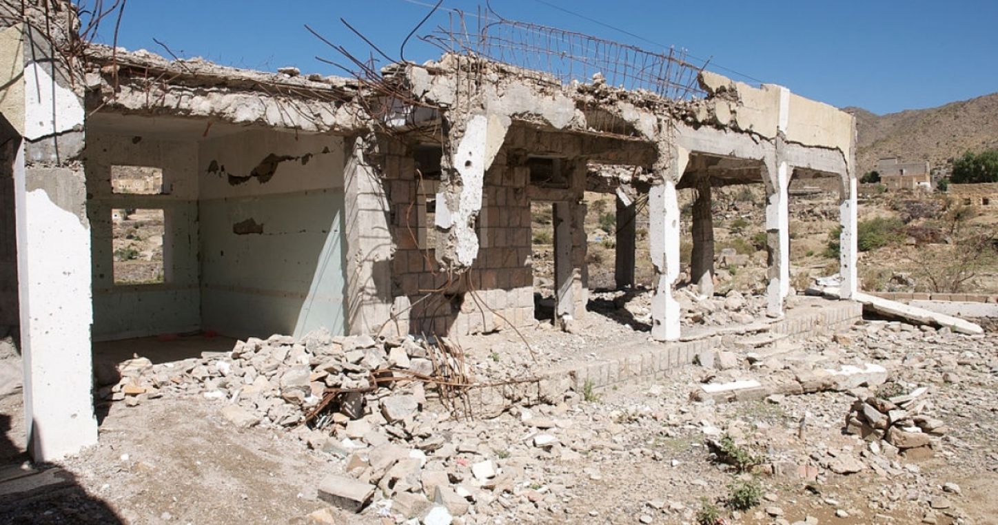 By Julien Harneis from Sana'a, Yemen (Bombed school, still working) [CC BY-SA 2.0 (https://creativecommons.org/licenses/by-sa/2.0)], via Wikimedia Commons